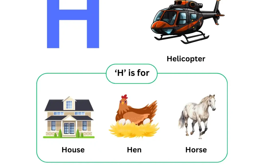 Learning the Letter H for Kindergarten – Free Printable Download