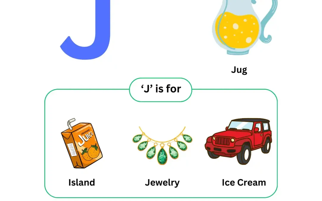 Learning the Letter J for Kindergarten – Free Printable Download