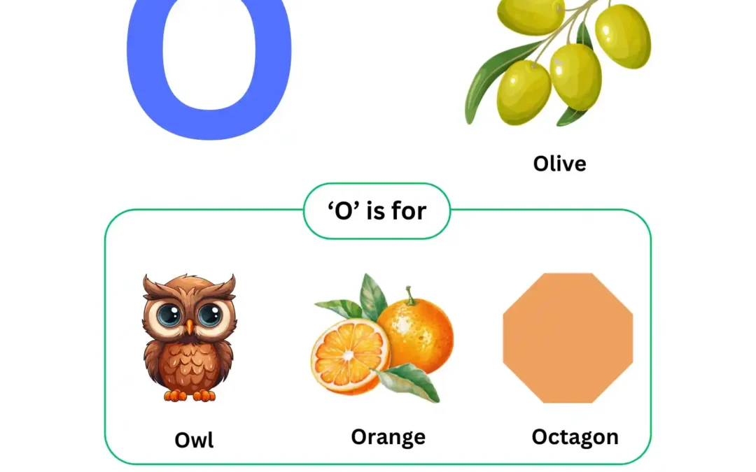 Learning the Letter O for Kindergarten – Free Printable Download