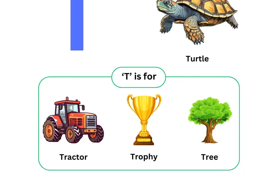 Learning the Letter T for Kindergarten – Free Printable Download