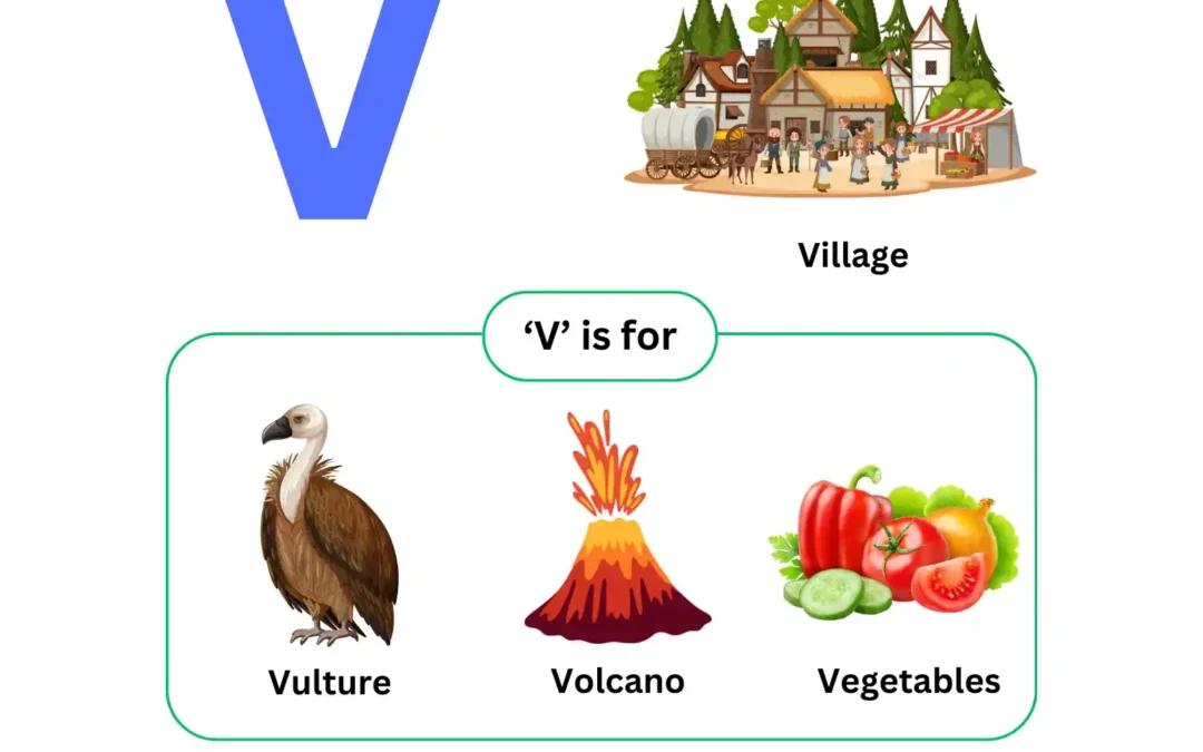 Learning the Letter V for Kindergarten – Free Printable Download