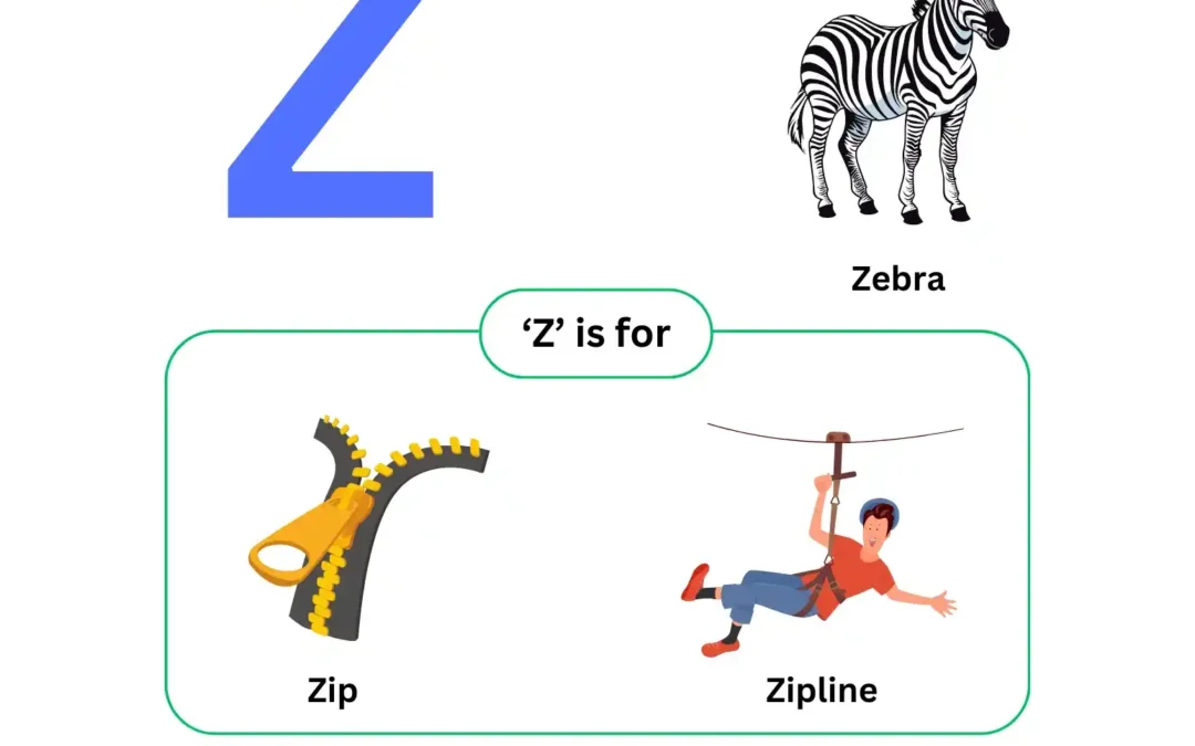 Learning the Letter Z for Kindergarten – Free Printable Download