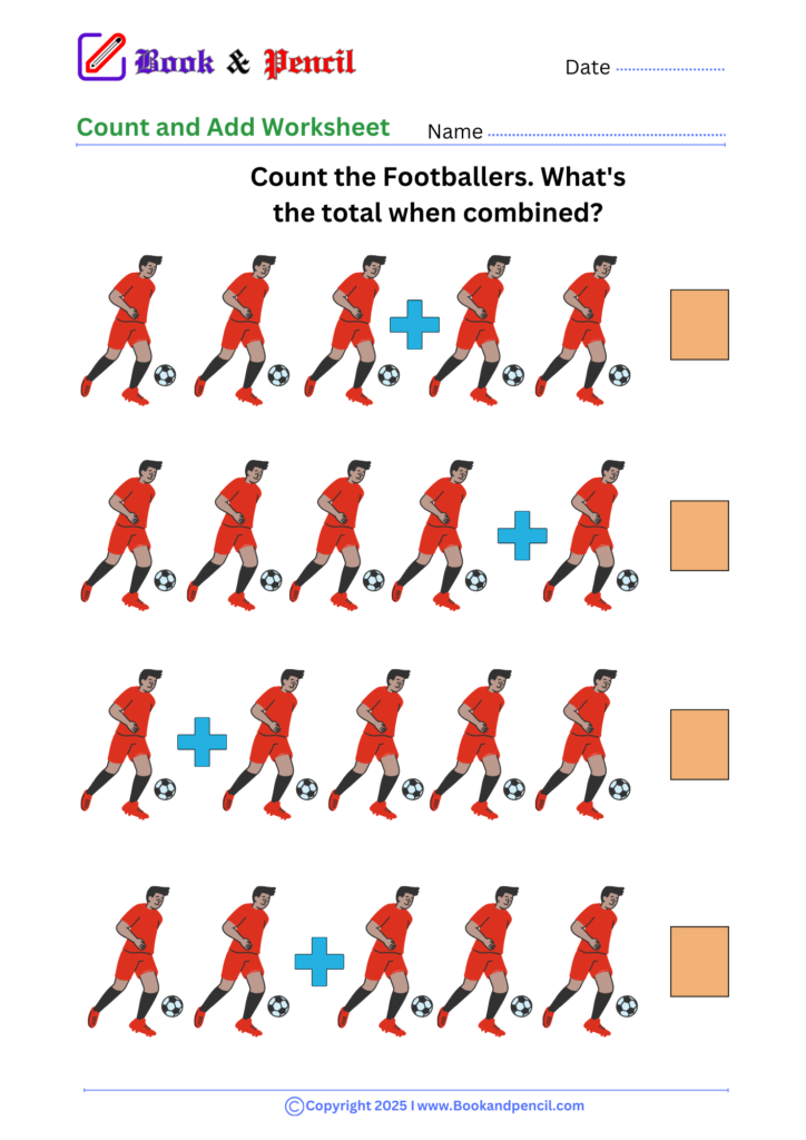 Kindergarten Addition Worksheets