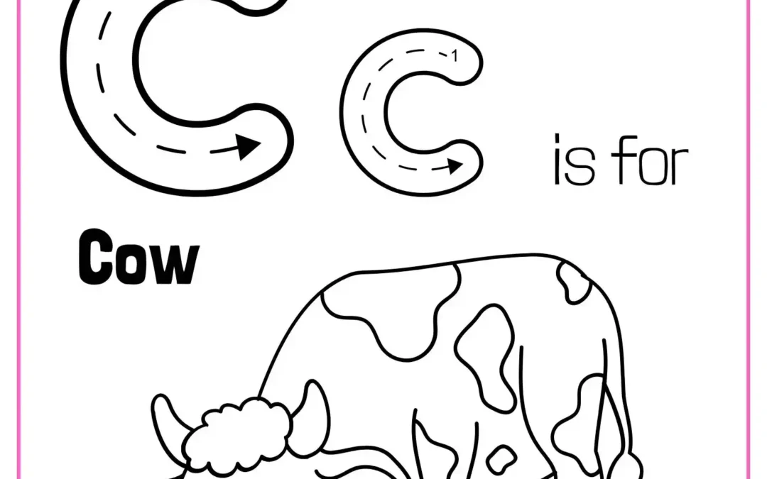 Letter C Coloring Worksheets