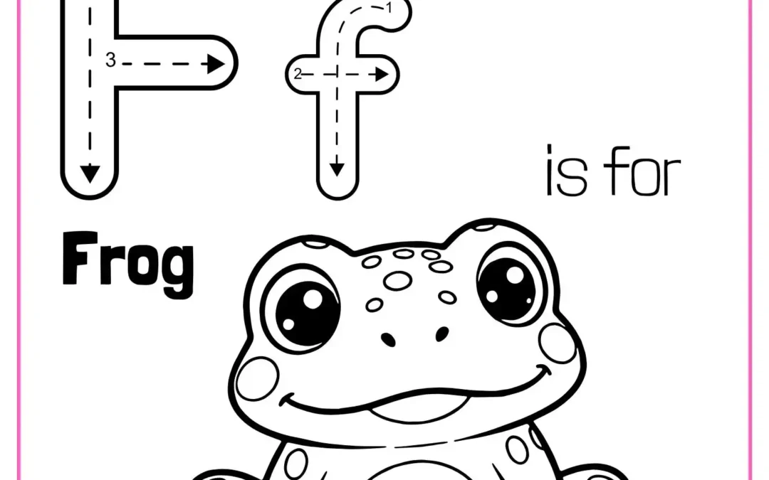 Letter F Coloring Worksheets