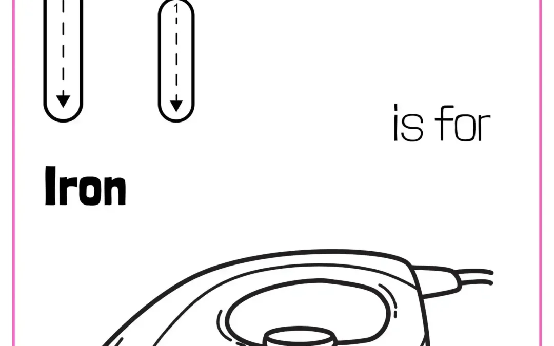 Letter I Coloring Worksheets