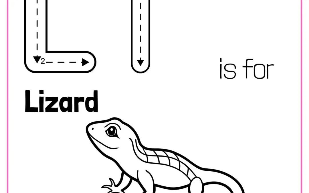 Letter L Coloring Worksheets