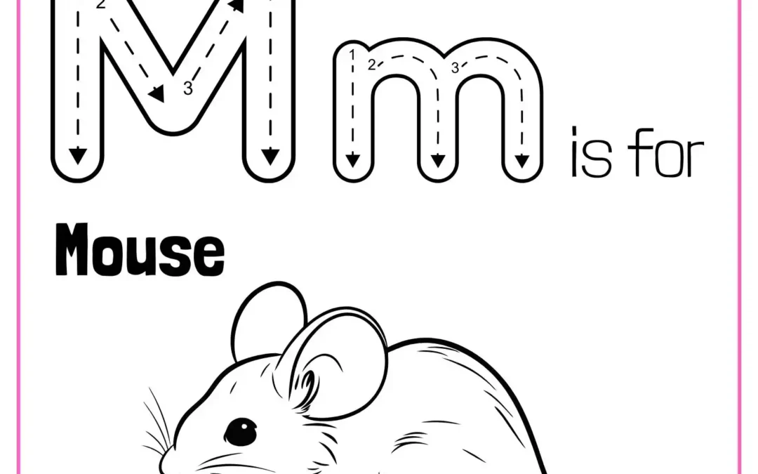 Letter M Coloring Worksheets