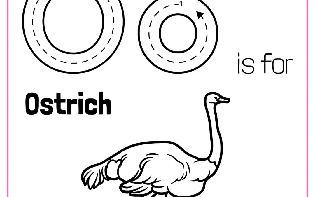 Letter O Coloring Worksheets