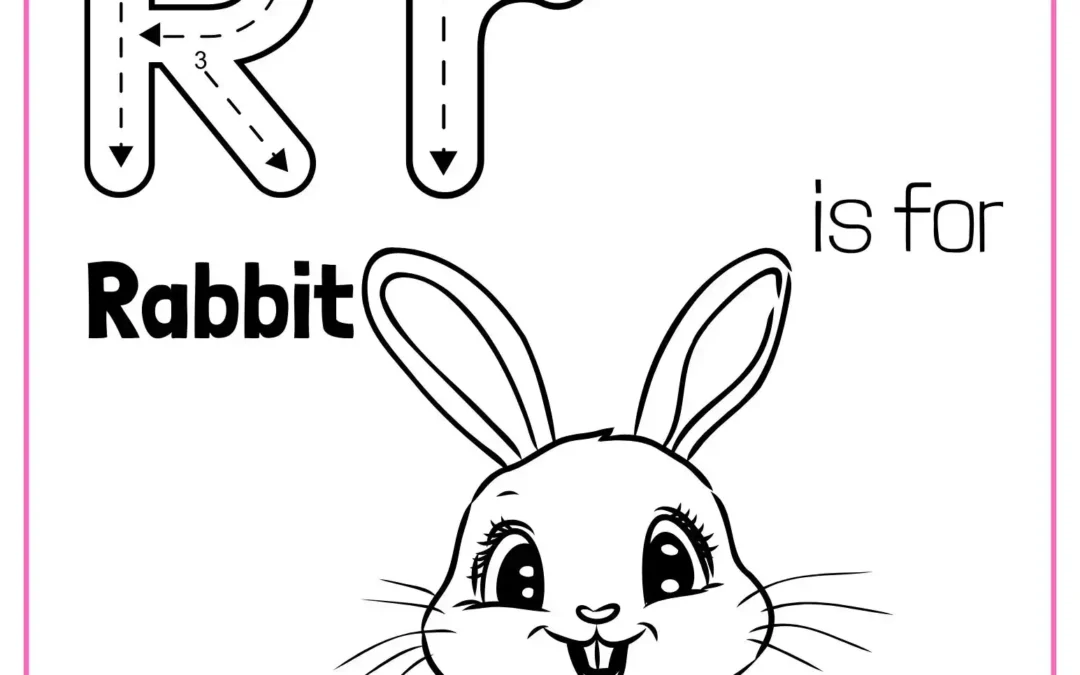 Letter R Coloring Worksheets