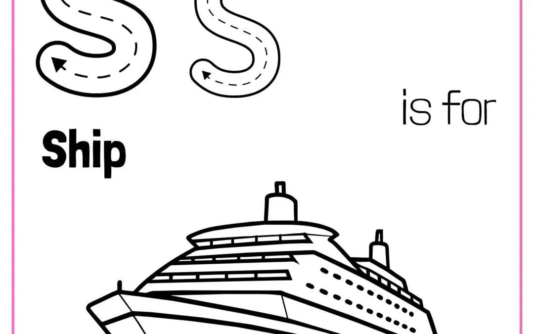 Letter S Coloring Worksheets