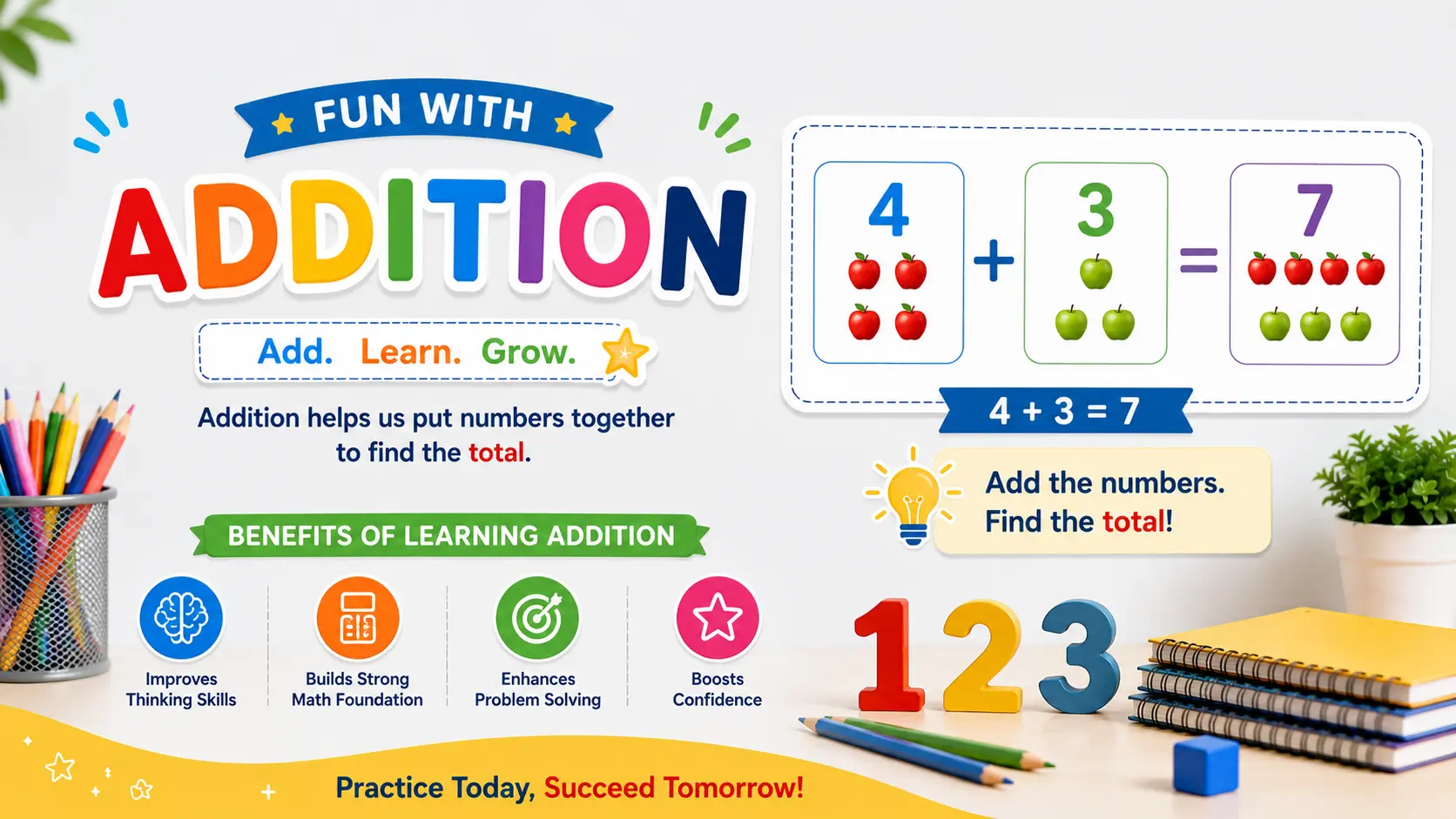 kindergarten addition